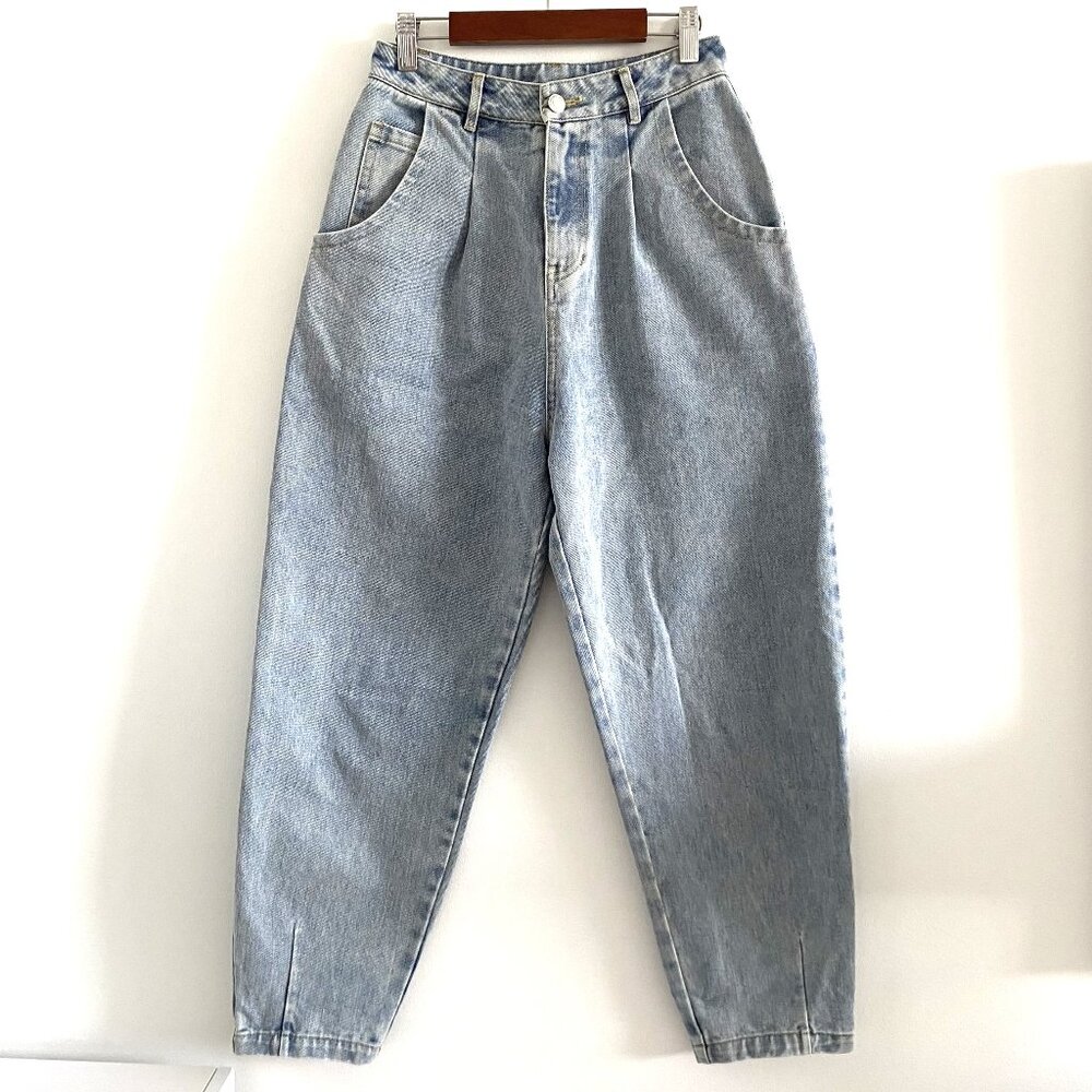 Papermoon Aubrey Barrel Baggy Jeans